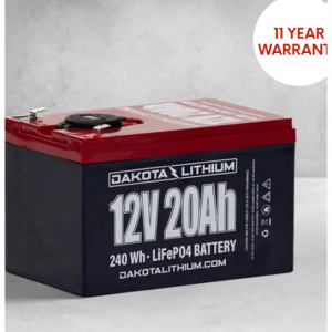 Dakota Lithium - Dakota 12v 20ah B鋰電池，直降$20 