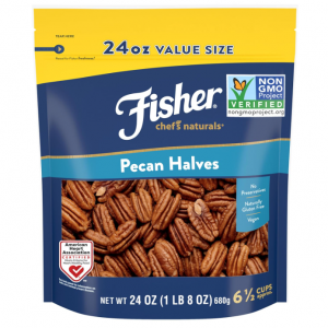 Fisher Chef's Naturals Pecan Halves 24oz Resealable Bag @ Amazon