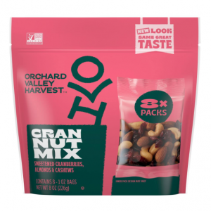 Orchard Valley Harvest Cran Nut Mix Multipack, 1 oz (Pack of 8) @ Amazon