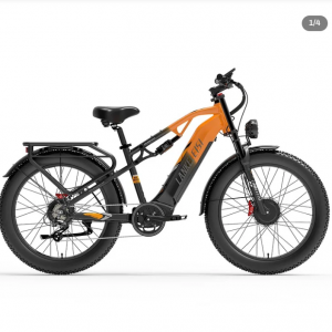 Extra $108.60 off Lankeleisi MG800 MAX 1000W*2 Dual Motor 48V 20Ah Samsung Battery Fat bike