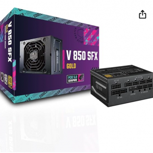 Amazon - Cooler Master V850 SFX 850W ATX3.0 80+金牌 全模組電源 ，7.4折