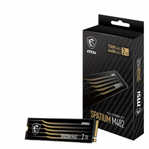 msi.com - MSI SPATIUM M482 M.2 2280 2TB PCIe4.0 x4 固态硬盘 ，直降$40 