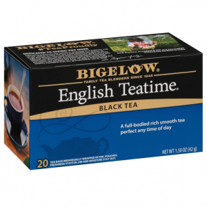 Bigelow Tea English Teatime Black Tea, Caffeinated Tea, 20 Count Box (Pack of 6) @ Amazon