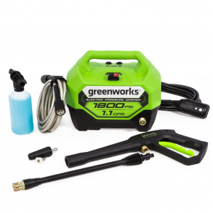 Greenworks 1800 PSI (1.1 GPM) Electric Pressure Washer PWMA Certified @ Amazon