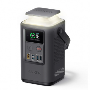 Anker Power Bank Power Station 60,000mAh,Portable Outdoor Generator 87W with Smart Digital Display