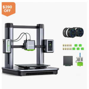 Ankermake - M5 3D printer + 6 公斤打印材料燈絲 + 配件包 ，直降$290