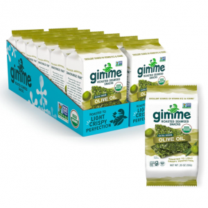 gimMe 橄欖油烤海苔片 12包 @ Amazon