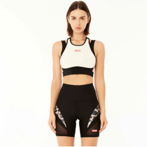 60% Off Silverstone Sports Bra In Pearled Ivory @ P.E Nation AU