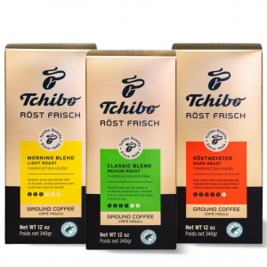 Röst Frisch Variety Pack Ground Coffee 3x 12oz @ Tchibo 