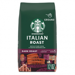 Starbucks 深度烘焙意式咖啡 12oz