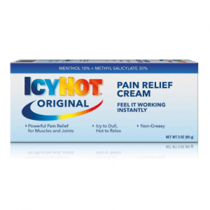 Icy Hot Original Pain Relief Cream, 3 oz., Feel It Working Instantly @ Amazon