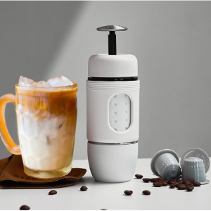STARESSO 星粒 手壓迷你 濃縮咖啡機 不插電口袋咖啡館 @ Amazon