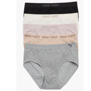 Nine West Assorted 女士内裤5条