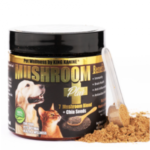 Mushroom Plus+ Healthy Supplement for Dogs & Cats @ King Kanine