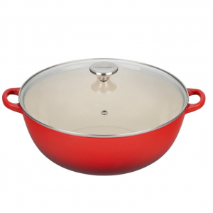 Le Creuset 7.5夸脱珐琅铸铁锅 玻璃锅盖 @ Amazon