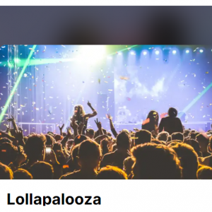 Lollapalooza Tickets from $474 @StubHub