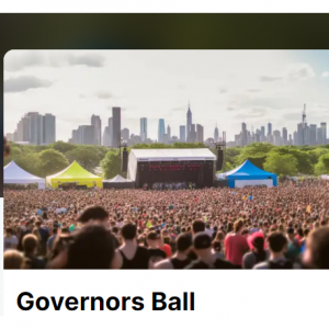 The Governors Ball Music Festival tickets from $333 @StubHub
