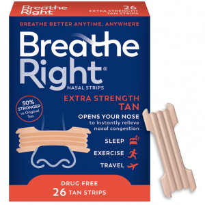 Breathe Right 超強力防打呼通氣鼻貼 26貼 @ Amazon