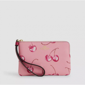 Coach Outlet Corner 樱桃零钱包