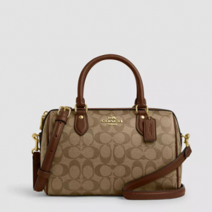 Coach Outlet Rowan 老花波士顿手提包
