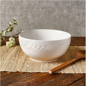 Pfaltzgraff Sylvia Porcelain Vegetable-Bowls, White @ Amazon