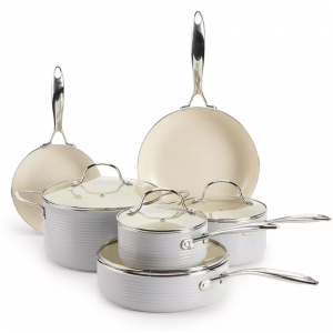 Food Network™ 10件套不粘陶瓷炊具套装