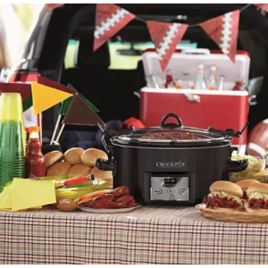 Crockpot™ 7夸脱倒计时烹饪和随身携带慢炖锅