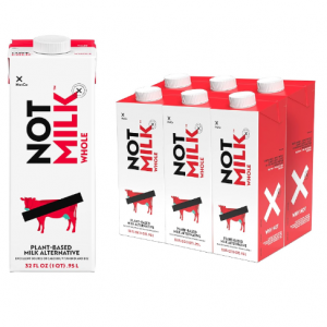 NotMilk Whole Plant-Based Milk, Non-GMO 32 FL Oz, 6-PACK @ Amazon