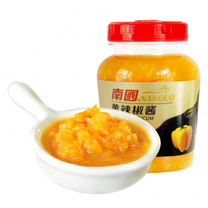 Nanguo Spicy Yellow Pepper Chili Sauce, 4.76 Oz @ Amazon