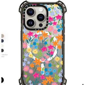 iPhone 15 Pro手机壳  - 雏菊花卉图案