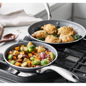 GreenPan Swift 陶瓷不粘平底锅 8寸+10寸 @ Amazon