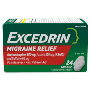 Excedrin Migraine Relief Caplets to Alleviate Migraine Symptoms - 24 count @ Amazon