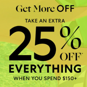 Saks OFF 5TH - Extra 25% Off $150+ Sitewide (Stuart Weitzman, Gucci, KENZO, FURLA & More)