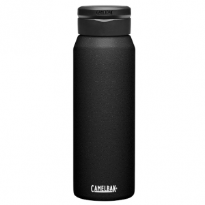 CamelBak Fit Cap Vacuum Stainless Insulated Water Bottle - 32oz, Black @ Amazon
