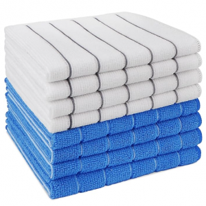 AIDEA Dish Cloth Microfiber-8PK, 12”x12” @ Amazon