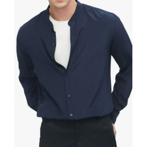 メンズ フォーマル シルクシャツ