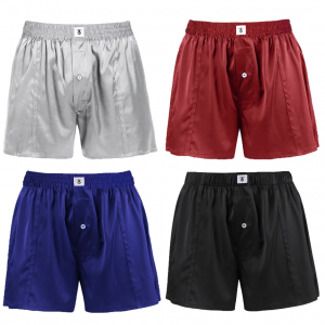 メンズシルクボクサーブリーフ吸水速乾 下着