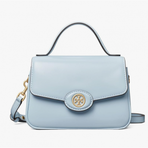 Tory Burch Robinson Spazzolato Small Top-Handle Bag