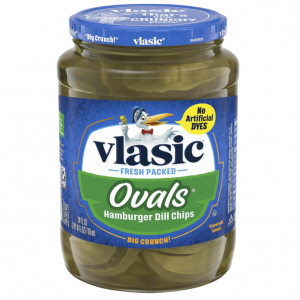 Vlasic Ovals 漢堡蒔蘿泡菜片 24oz @ Amazon