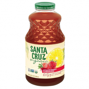 Santa Cruz Organic Strawberry Lemonade, 32 fl oz (Pack of 1) @ Amazon
