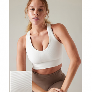 Athleta Aurora Seamless Crop Rib Tank
