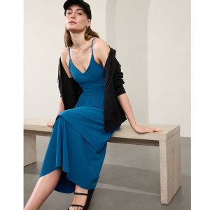 Athleta Elation V-neck Hybrid Dress