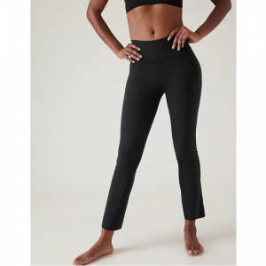 Athleta Transcend High Rise Stash Straight Crop
