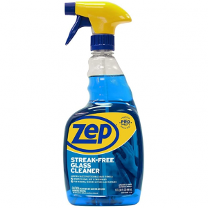 Zep Streak-Free Glass Cleaner 32 oz ZU112032 , Blue @ Amazon