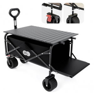 CoolShare Collapsible Wagon Cart with Big Wheels Foldable @ Amazon