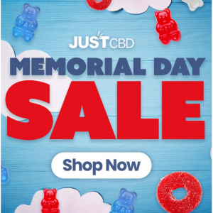 Memorial Day Sale @ Just CBD