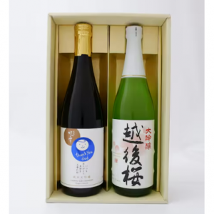 【予約商品】 父の日　純米大吟醸お父さんありがとう＆越後桜セット 【ご注文は6月9日まで】