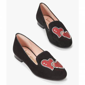 Kate Spade Lounge Hearts Loafers