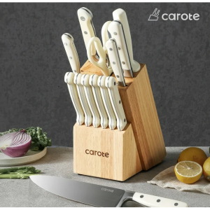 CAROTE 14 Pieces Knife Set @ Walmart