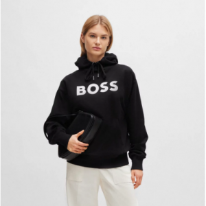 HUGO BOSS Hoodie With Contrast Logo 连帽卫衣